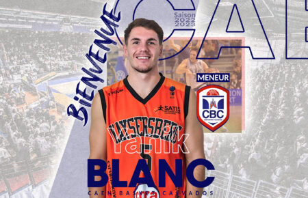 Yanik Blanc, première recrue du CBC version 2022-2023