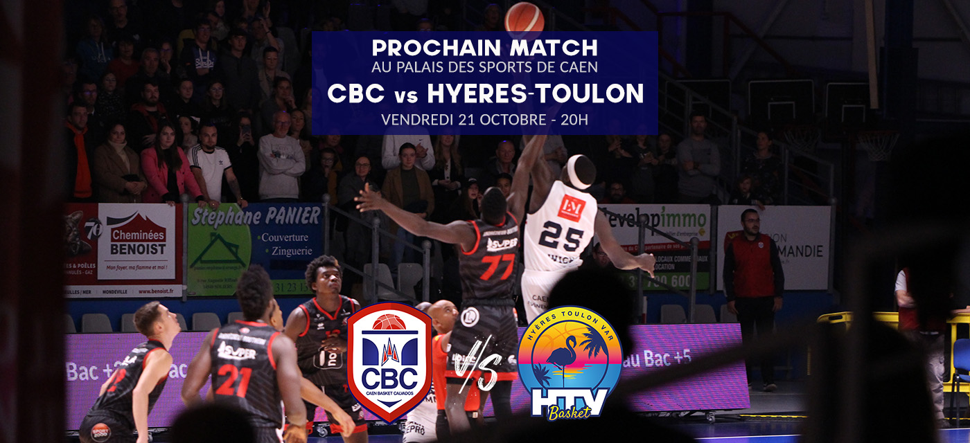 Lire la suite à propos de l’article Prochain match au Palais : CBC-Hyères-Toulon