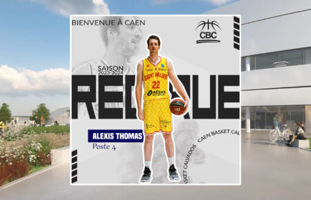 Alexis Thomas, première recrue à l&rsquo;intérieur pour la saison 2023-24