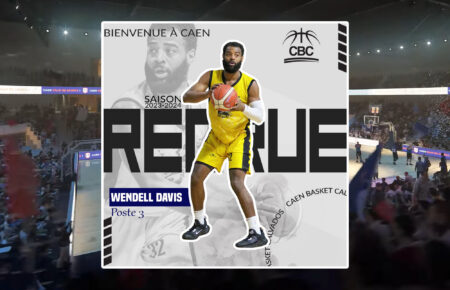 L&rsquo;Américain Wendell Davis rejoint le CBC !
