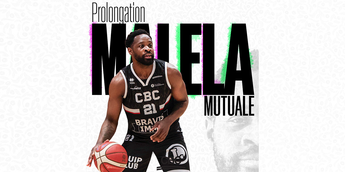 You are currently viewing Malela Mutuale, joueur du CBC en 2024-2025