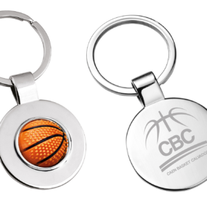 Porte-clés ballon de basket CBC