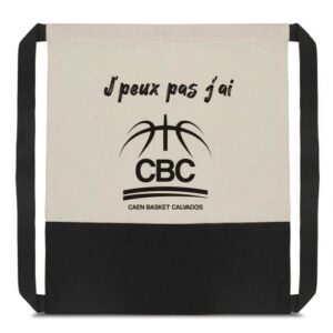 Sac à dos « J&rsquo;peux pas j&rsquo;ai CBC »