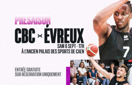 Dernier amical à Caen : prenez vos places pour CBC-Évreux