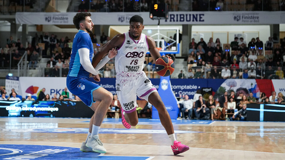 Youri Golitin a signé 18 points sur le parquet de Quimper.