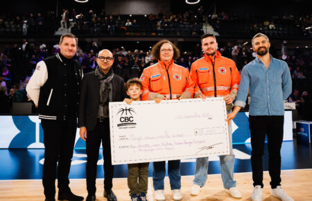 Les bénéfices du match Caen–SCABB au service du cœur et de la solidarité