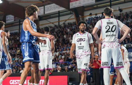 Solide match sur le parquet du champion, malgré la défaite