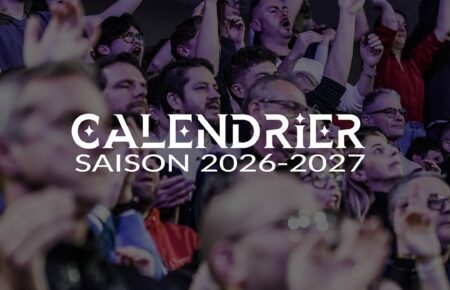 Voici le calendrier officiel de la prochaine saison !