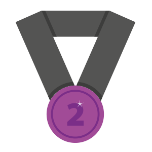 Médaille 2eme Nationale CBC