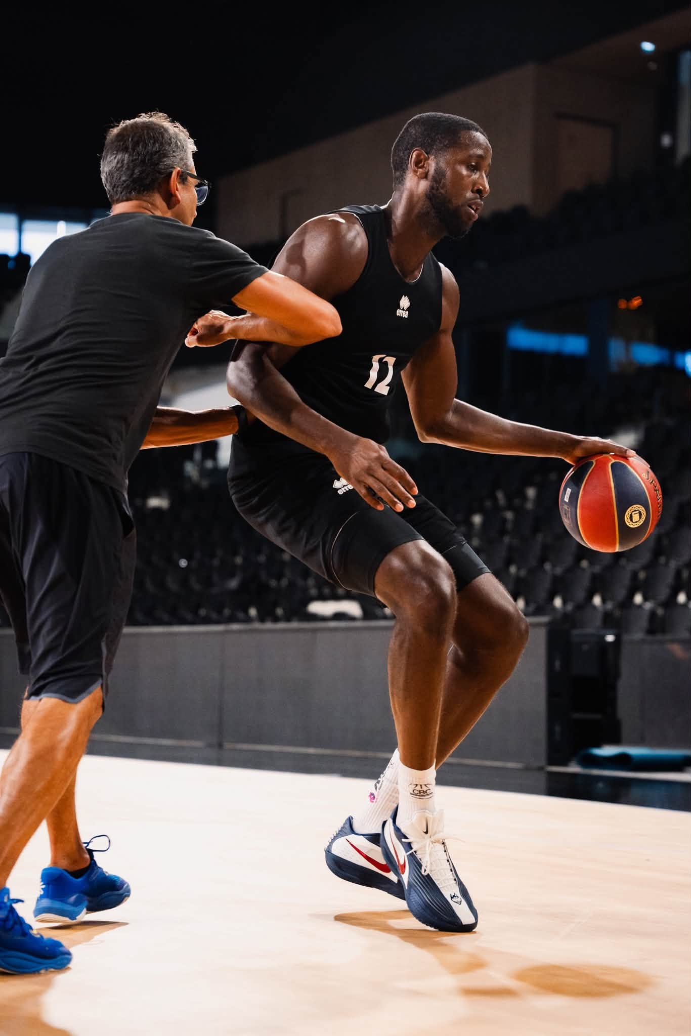 Les images du premier entraînement