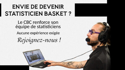 Rejoignez l’équipe des statisticiens du Caen Basket Calvados !